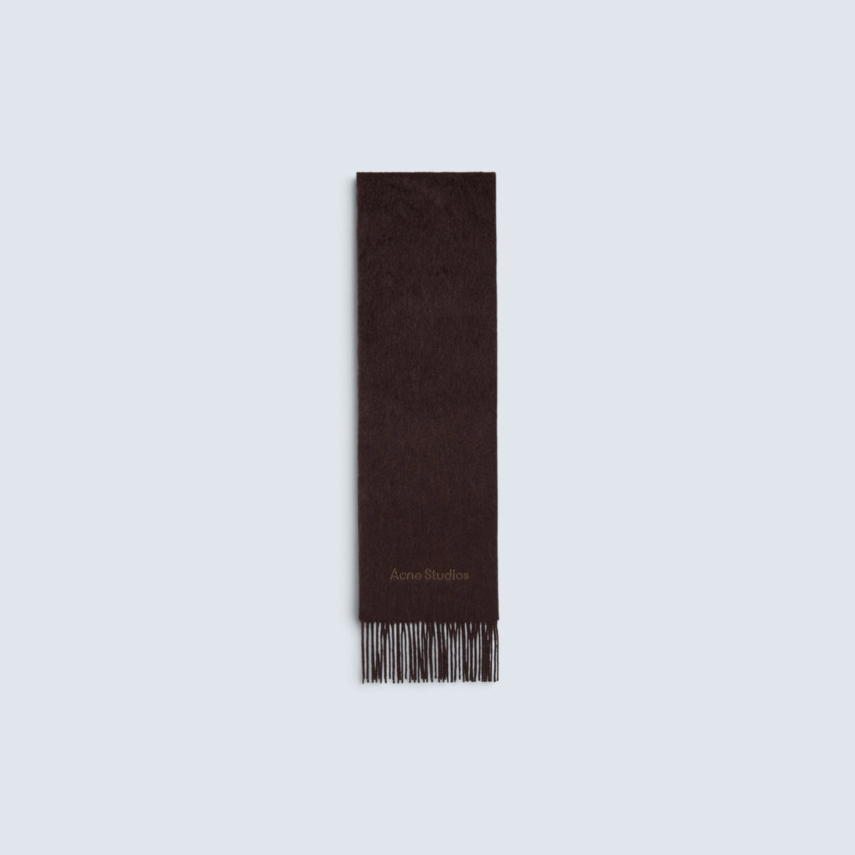 Acne Studios Schal in Dunkelbraun