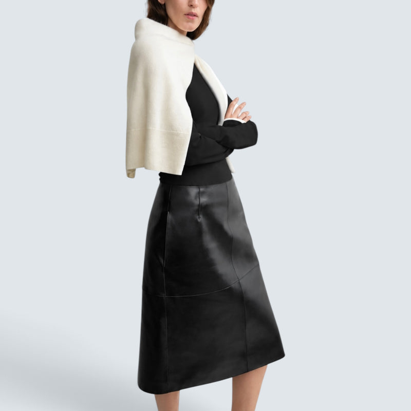 Long-sleeve jersey top