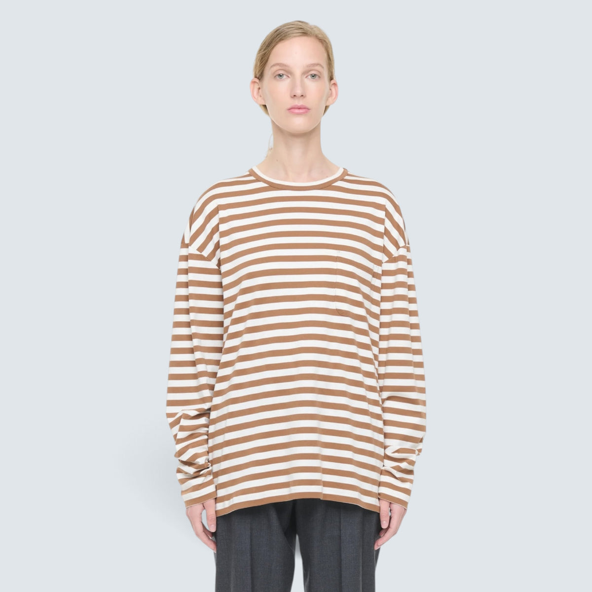 Longsleeve gestreift