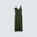 V-neck slip dress