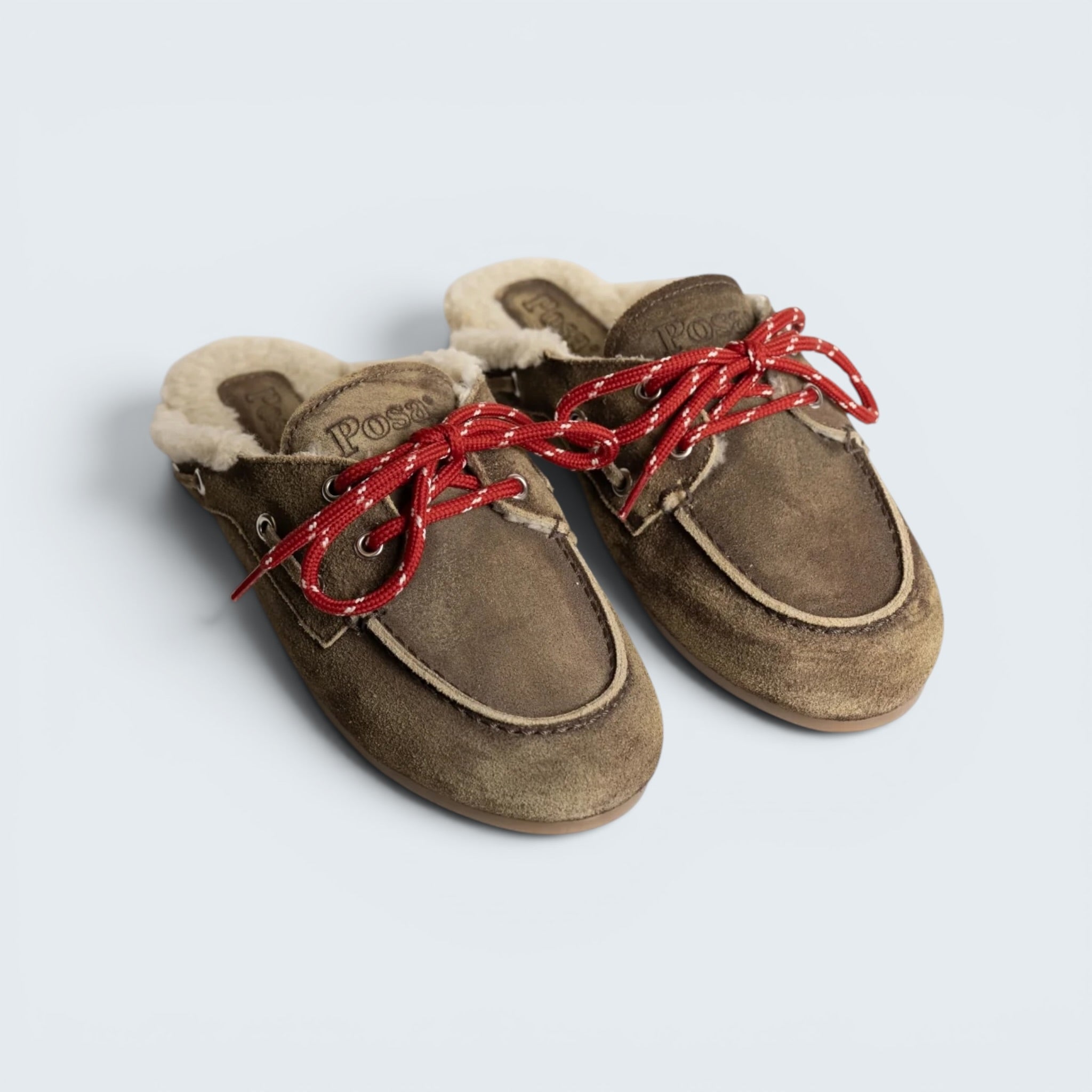 Bootssschuh Mule Fur