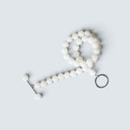 Kette Barbelle Necklace White