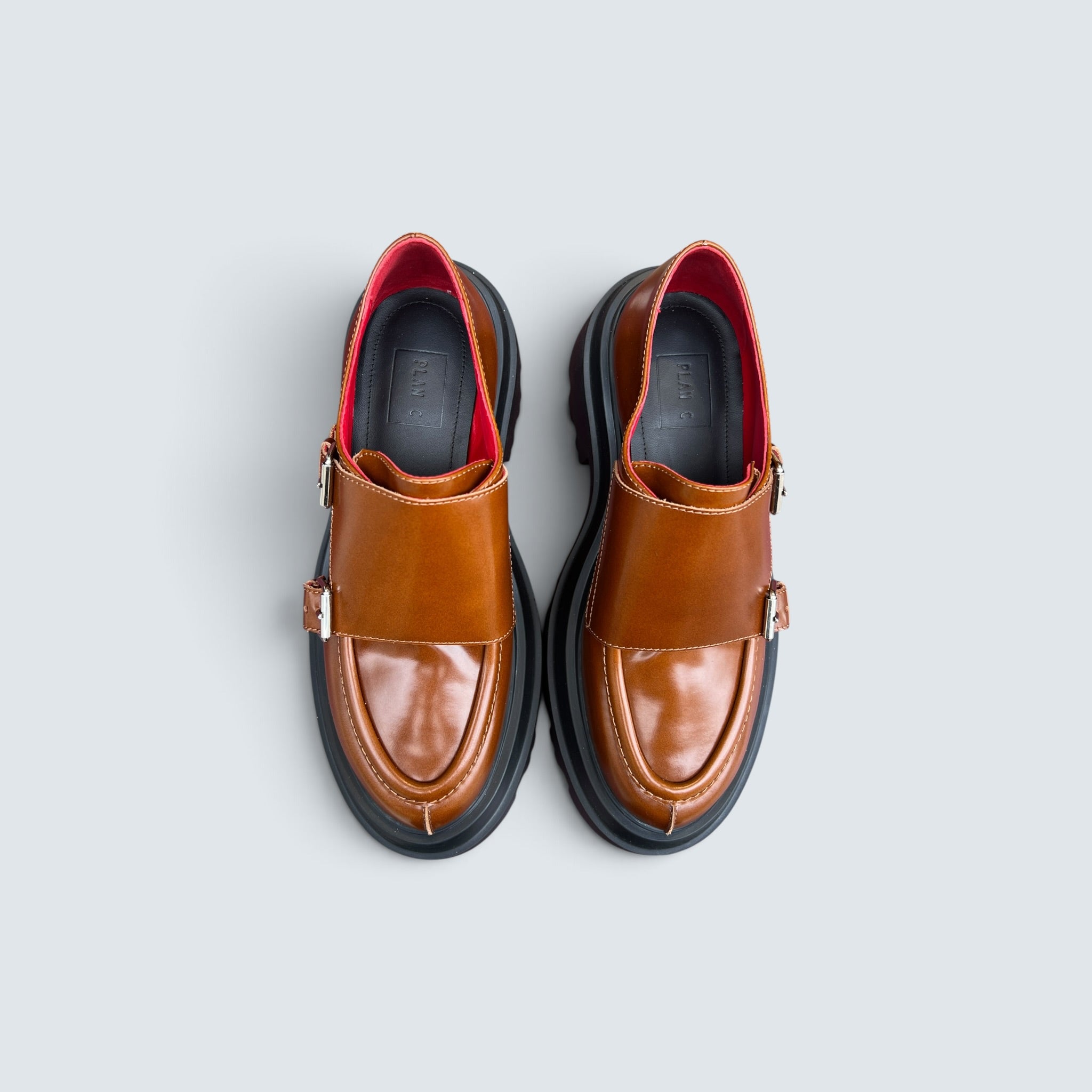 Loafer mit Schnallen