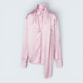 Satinbluse