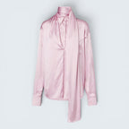 Satinbluse