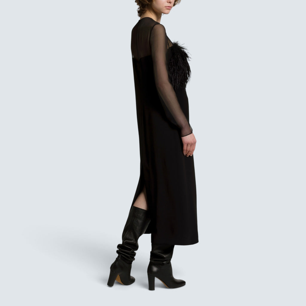 Abendkleid langarm