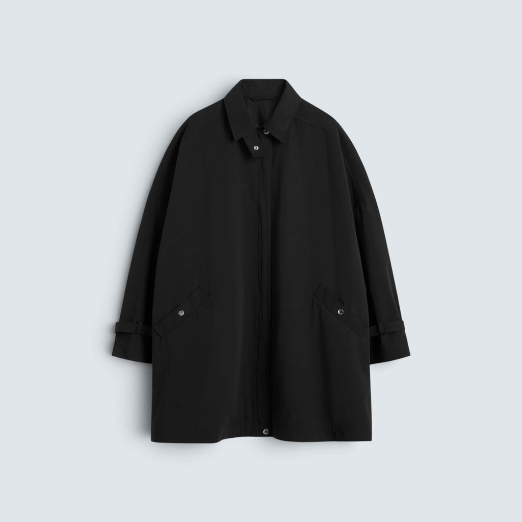Oversized trench jacket