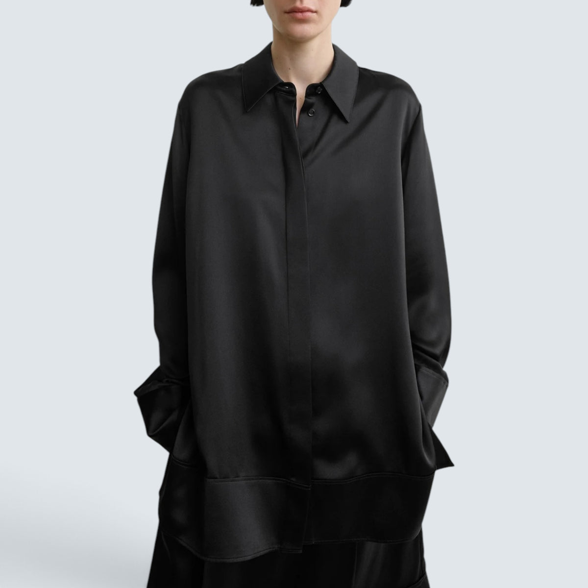 Soft tuxedo shirt