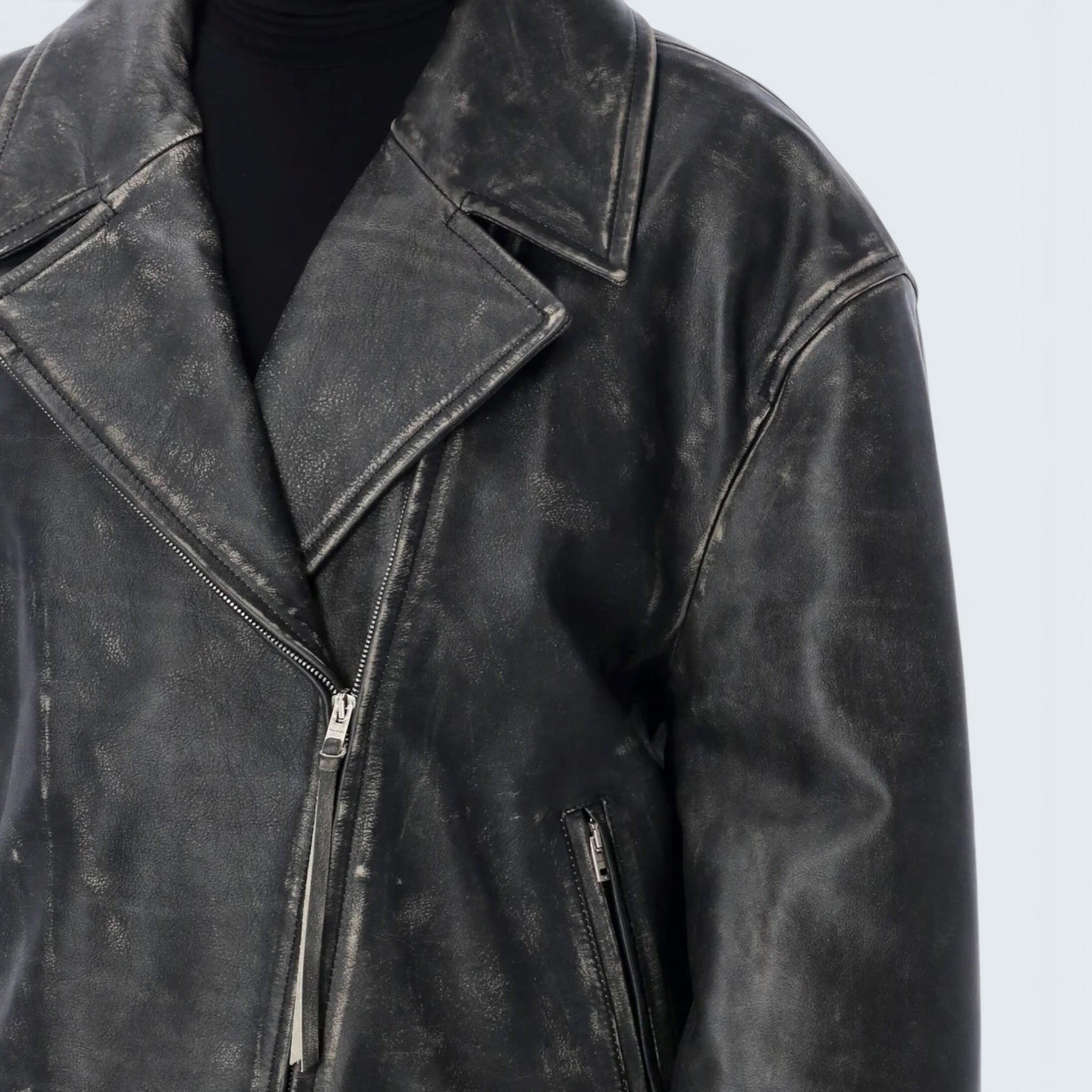 Lederjacke