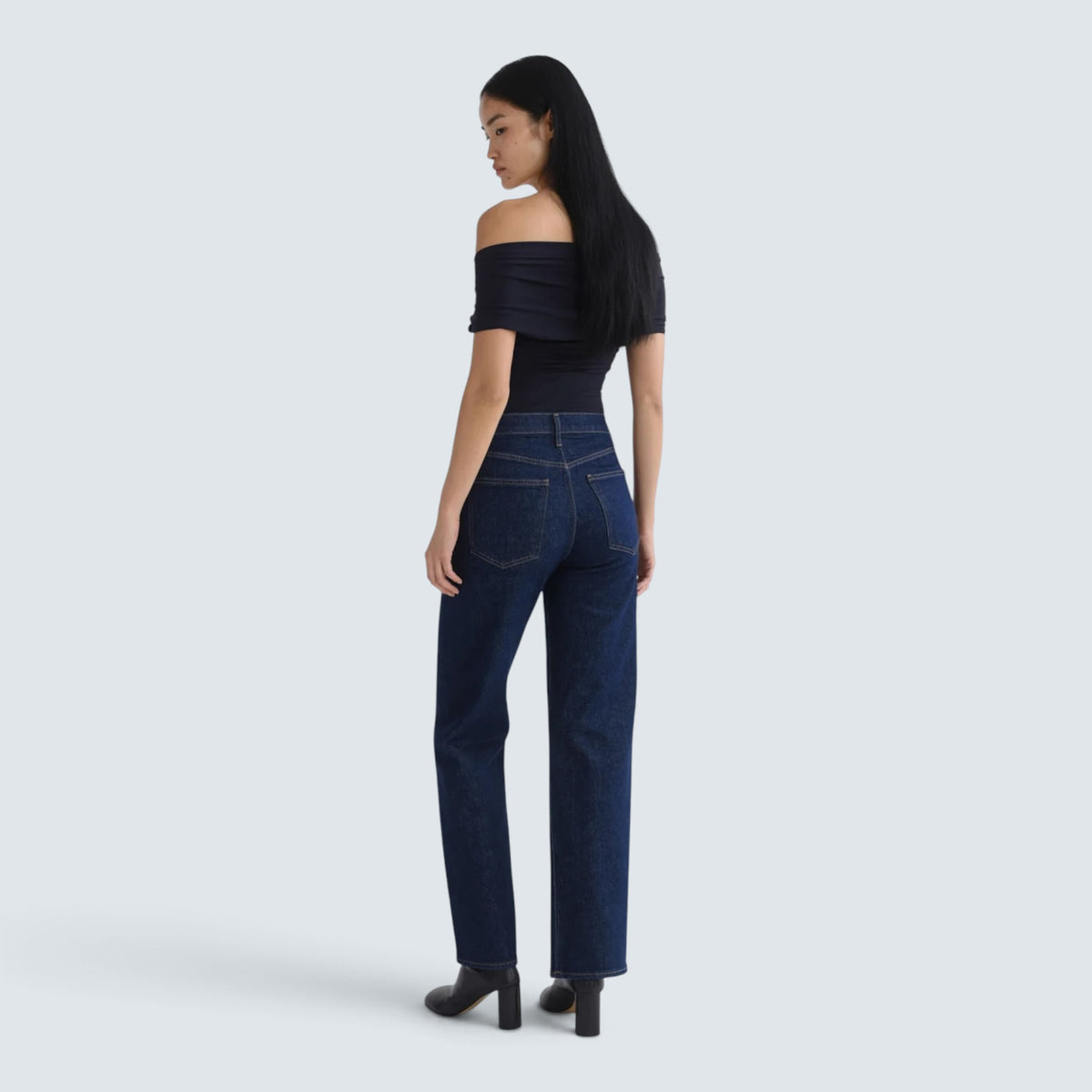 AGOLDE Jeans Harper in Dunkelblau, Ansicht 5