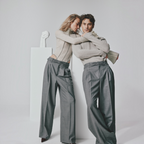 Hose NOA BELT Blended Wool Mix