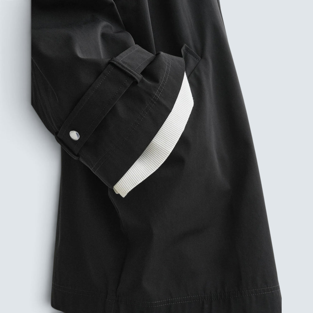 Oversized trench jacket