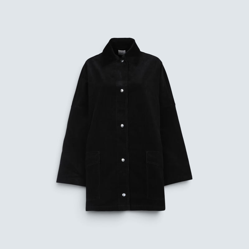 Cord overshirt jacket