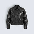 Lederjacke PARGAS PLUM