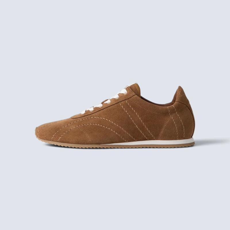 Flex suede sneakers
