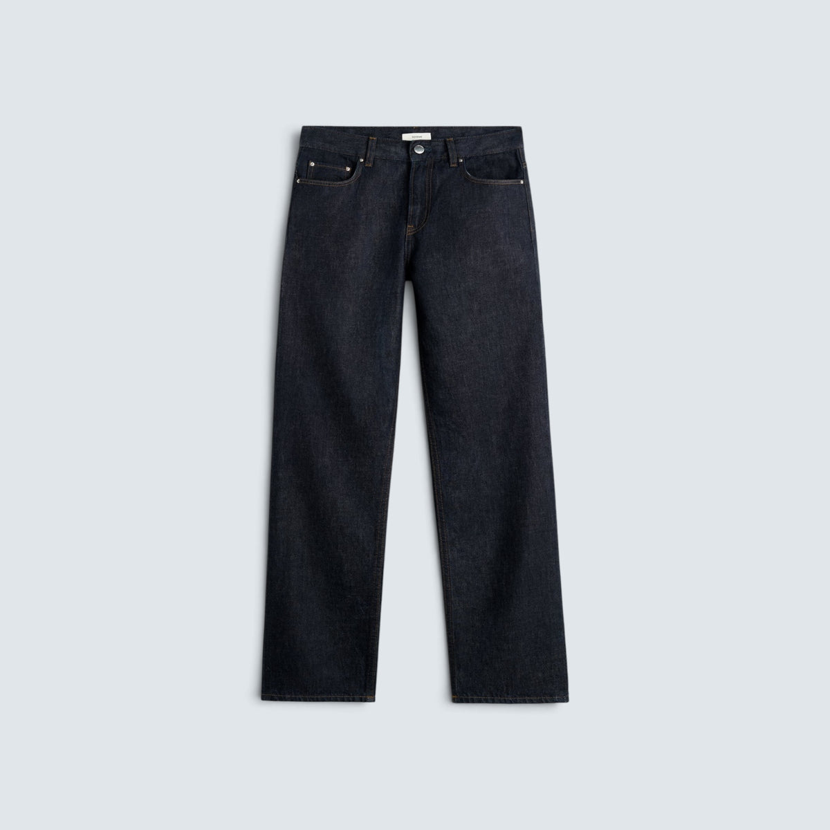 Low straight denim
