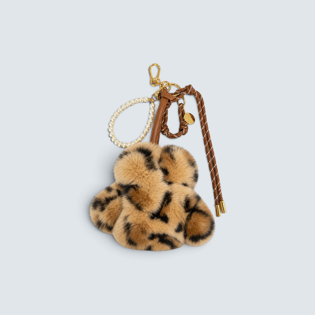 Shouia Charm FLUFFY COAT in Leopard
