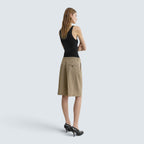 Wide fluid shorts