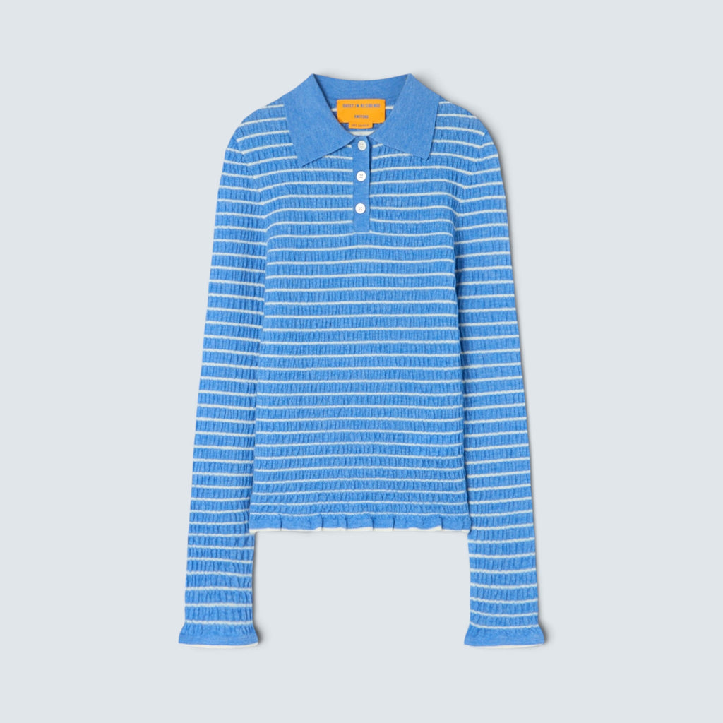 Polo SMOCKED L/S SHRUNKEN