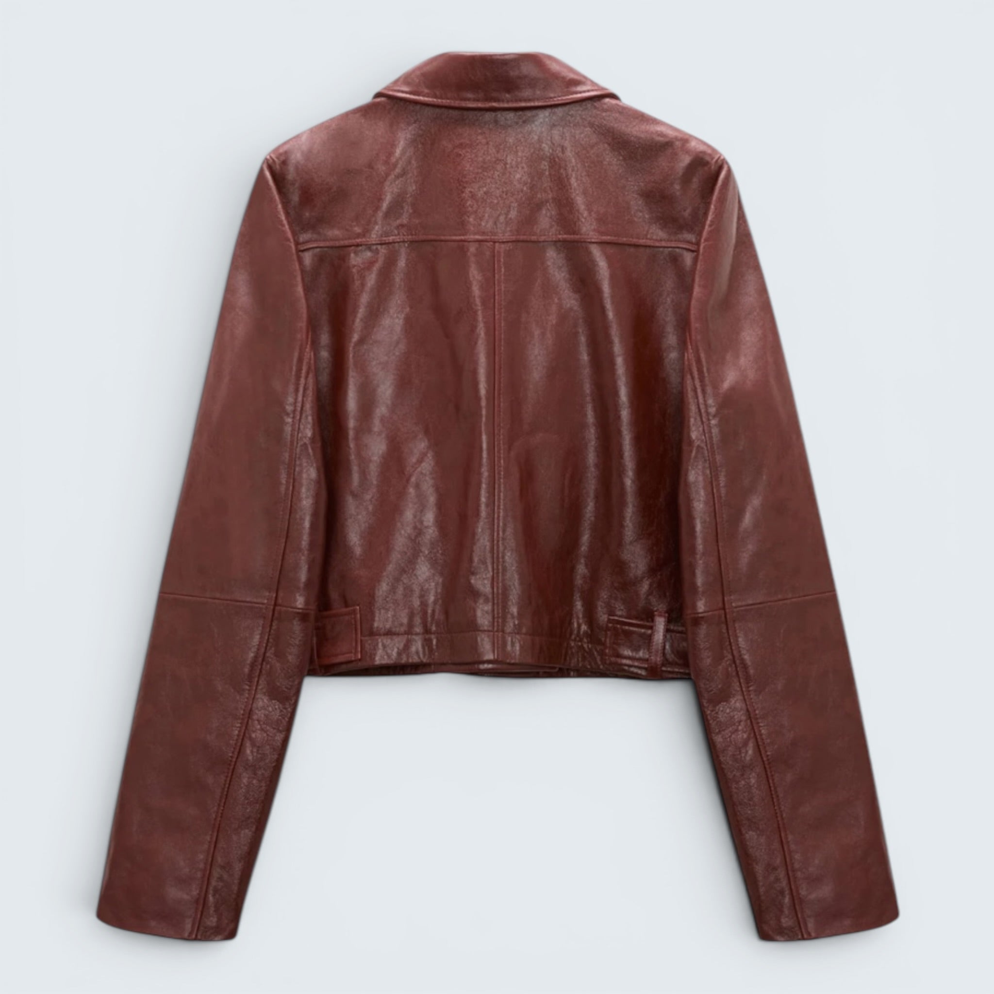 Lederjacke Broken Shine