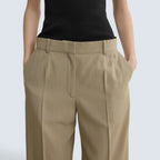 Wide fluid shorts