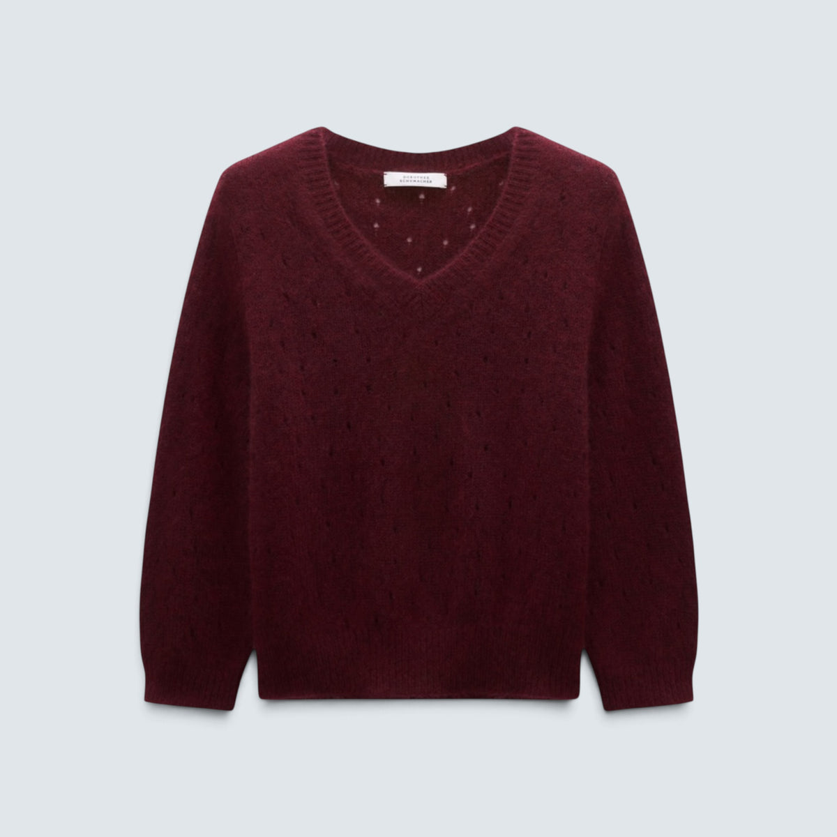 Dorothee Schumacher Pullover LUXURY LOVE in Rot
