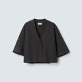 Short Wool Cardigan