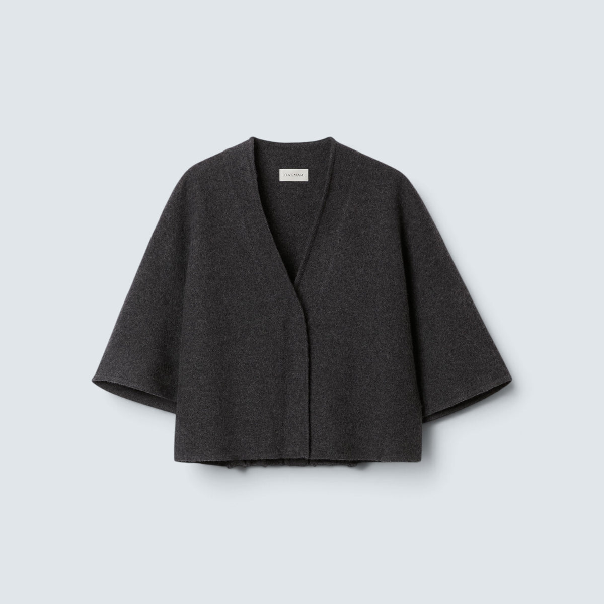 Short Wool Cardigan