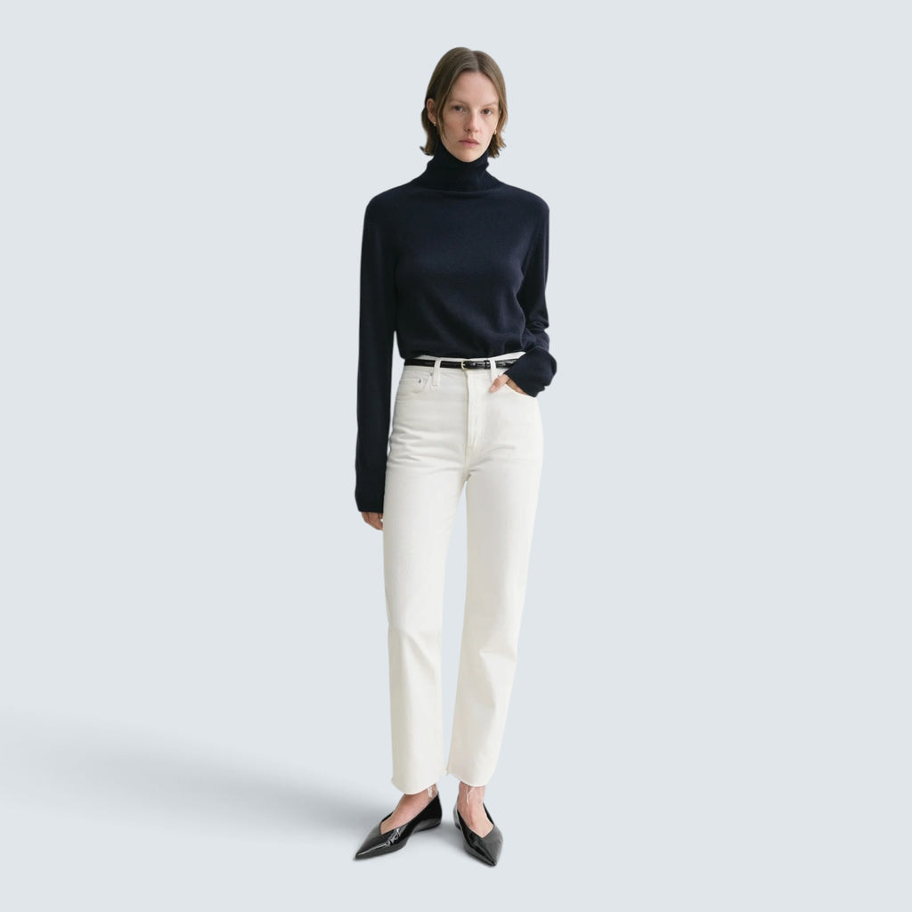 Classic cut denim weiß