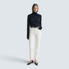 Classic cut denim weiß