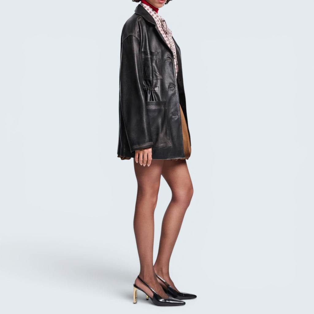Lederjacke Sleek Statement