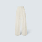 Silk cotton cord trousers
